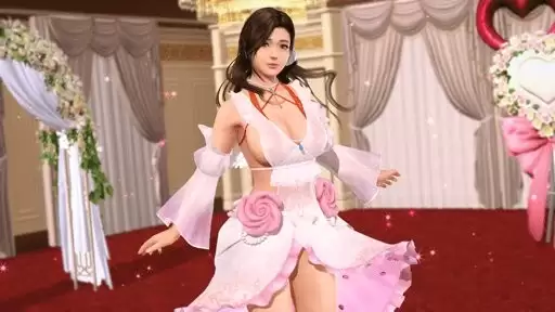 《维纳斯璀璨假期：死或生Xtreme》小百合生日活动开启 性感礼服露出东西半球