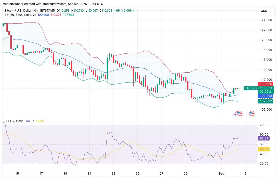 比特币短期持有者引发罕见底部信号,BTC价格在10.7万美元显现筑底迹象