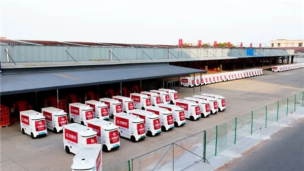 无人车破解医药配送难题新石器携手九州通探索医药仓配智能化