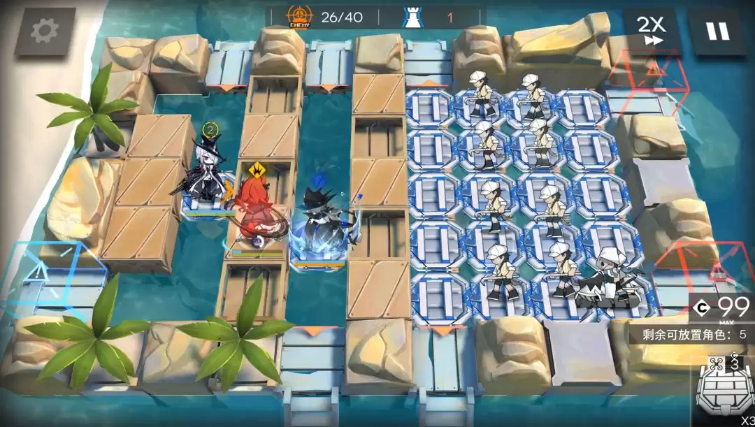 《明日方舟》十字路口CG-1到CG-8突袭少人摆完挂机攻略