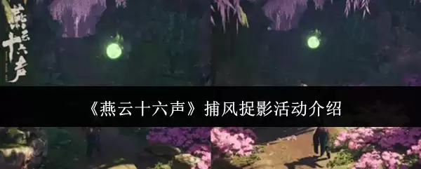 《燕云十六声》捕风捉影活动介绍