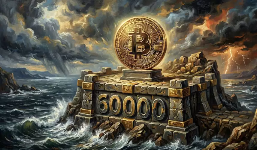 比特币技术分析图表：幂次法则支撑线与关键指标