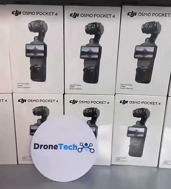 大疆 Osmo Pocket 4 全能套装包装曝光:1 英寸传感器、107GB 内置存储