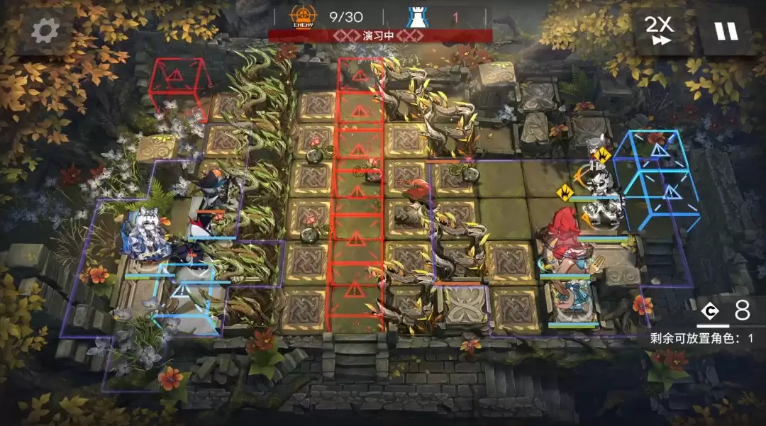 《明日方舟》EA-EX-1到EA-EX-8突袭配置摆完挂机