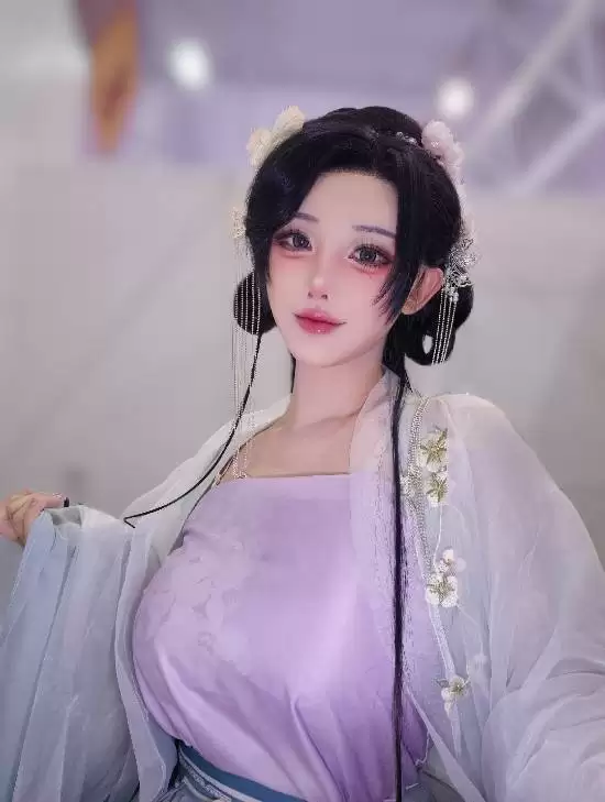 韩国Coser Yasal成都汉服写真引爆中韩二次元文化交融热潮