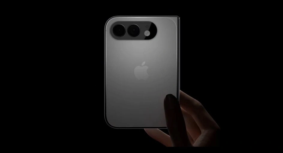 苹果折叠 iPhone Fold 渲染图再曝:后摄缩小凸起,整体更精致