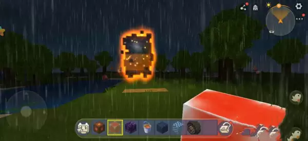 迷你世界地心门如何做的