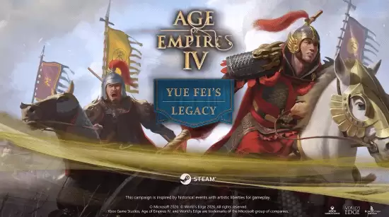 精忠报国!《帝国时代4》DLC岳飞传震撼来袭