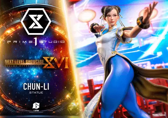 Prime1 Studio发布街霸6春丽1:4收藏雕像,官网已开放预览