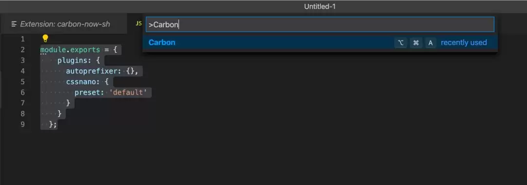 VSCode代码怎么生成图片