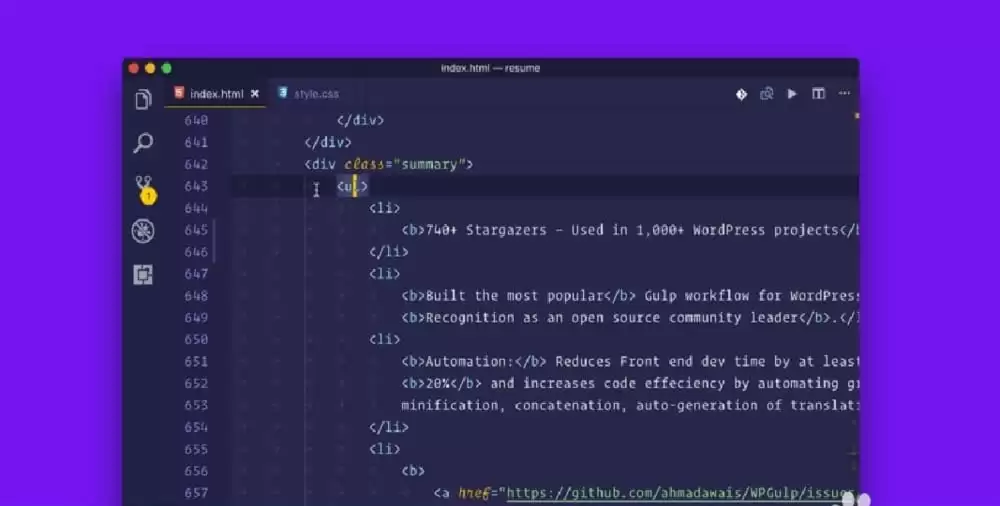 vscode怎么快速生成html代码