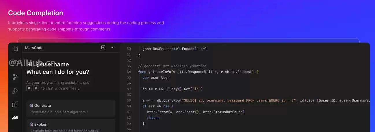 豆包MarsCode-字节跳动推出的免费AI编程助手
