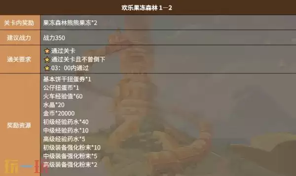 饼干人联盟欢乐果冻森林关卡 饼干人联盟欢乐果冻森林1-2关卡介绍