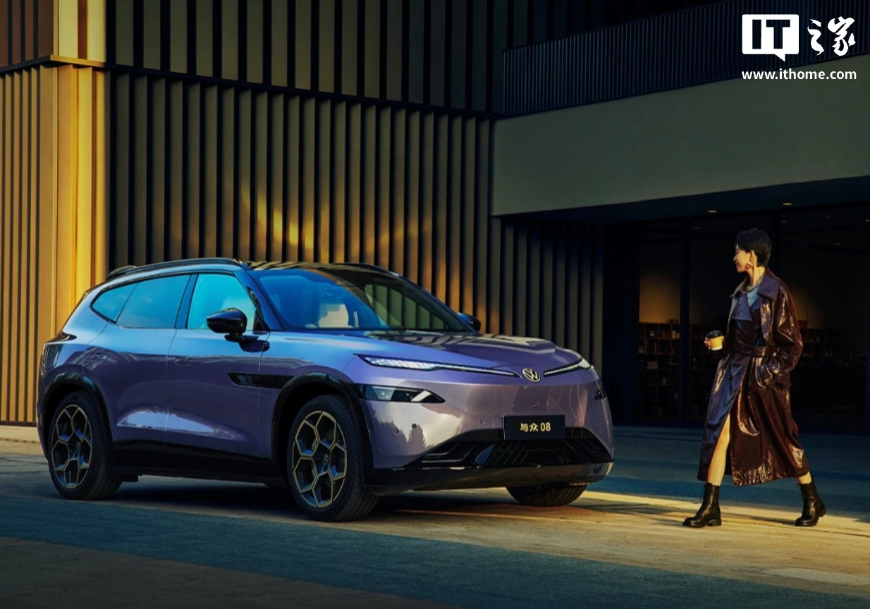 大众、小鹏合作首款车型：中大型 SUV 与众 08 将于 4 月 16 日上市，预售价 23.99 万元起
