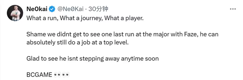 FaZe下放功勋老将rain引全网泪目,社区职业哥动态一览 FaZe下放功勋老将rain引全网泪目,社区职业哥动态一览