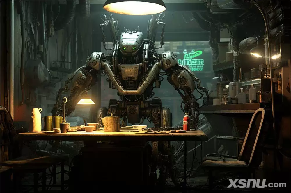 机器人 人工智能 (图片来源:AI合成) 机器人 人工智能