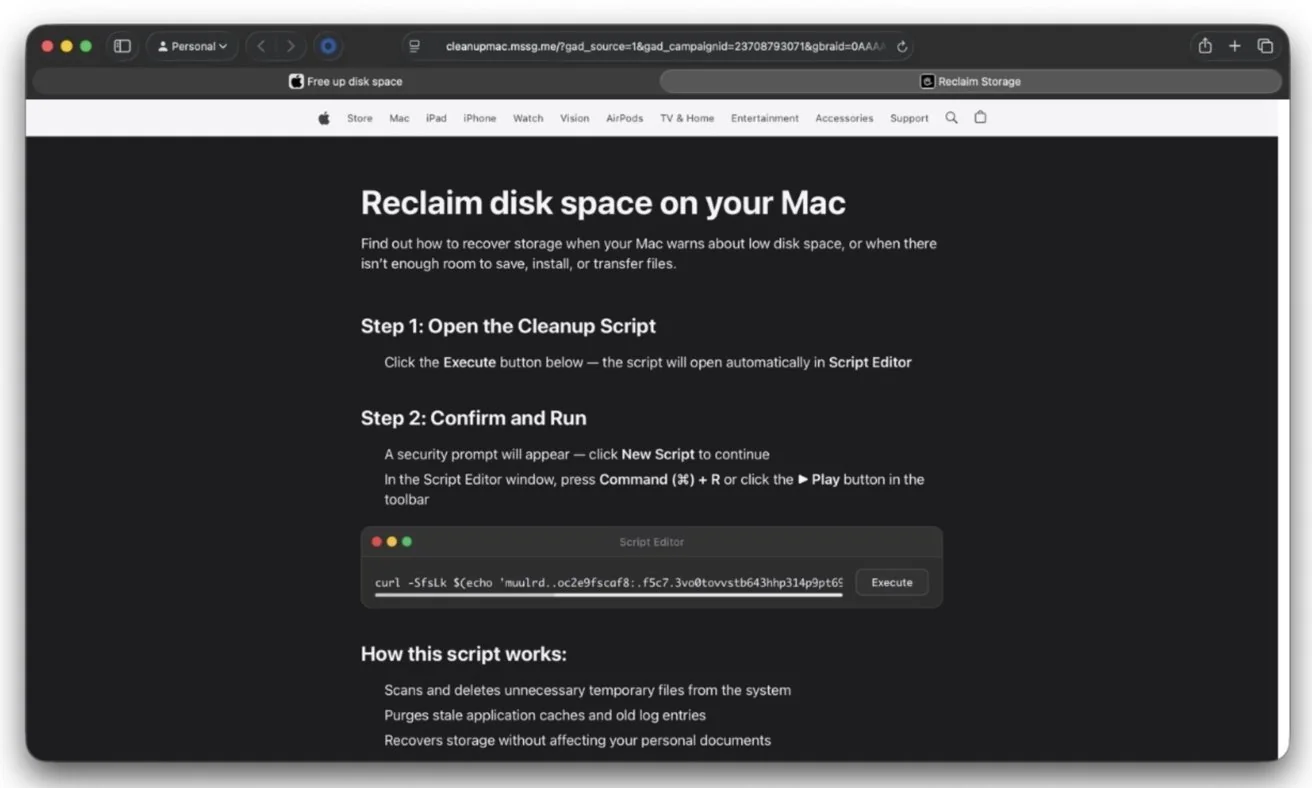 ClickFix 攻击升级：绕过苹果 macOS 26.4 防护，用脚本编辑器新路径投毒
