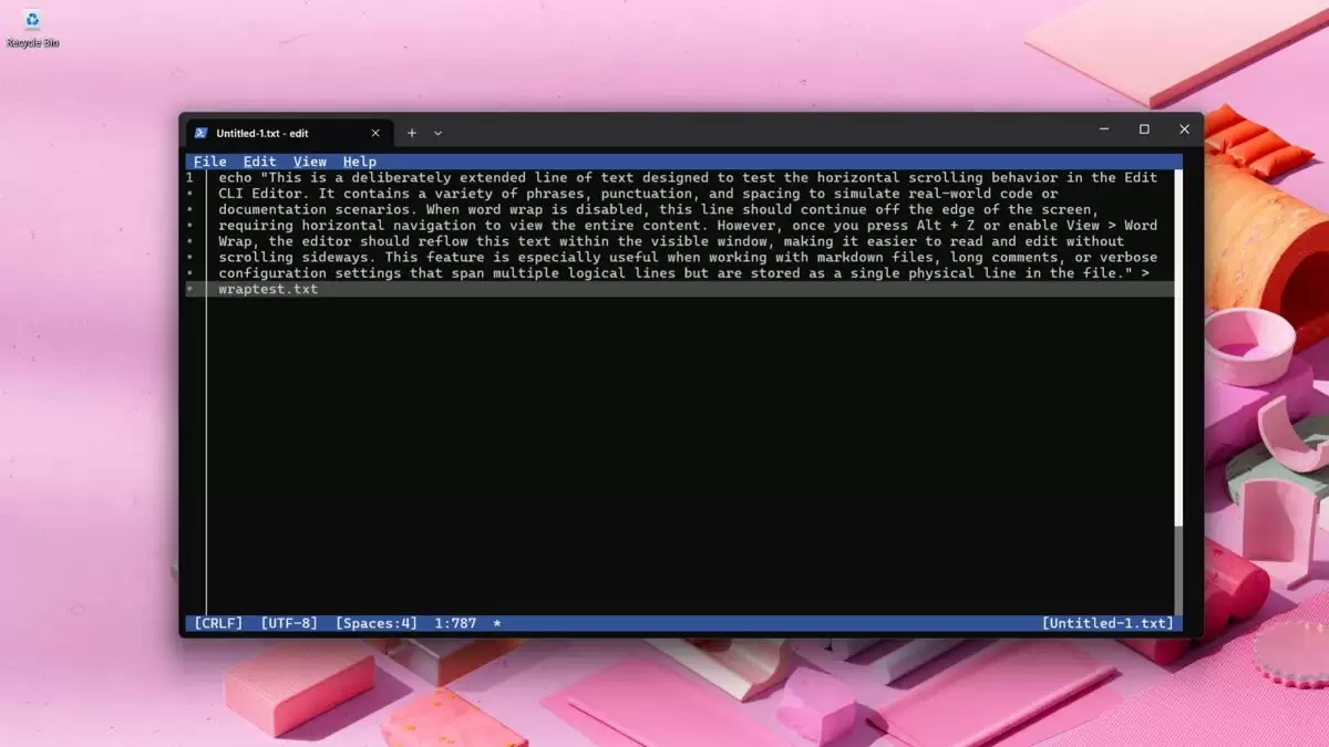 微软确认将在Win11预装全新命令行编辑器Edit