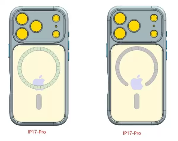 曝iPhone 17 Pro Logo下移:MagSafe要重新调整