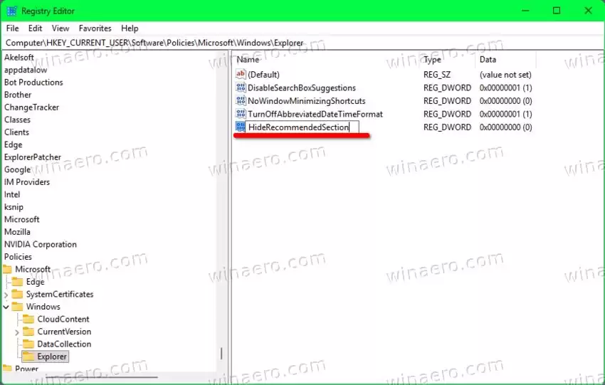 不想要推荐项目? 教你禁用和隐藏Win11开始菜单推荐区域