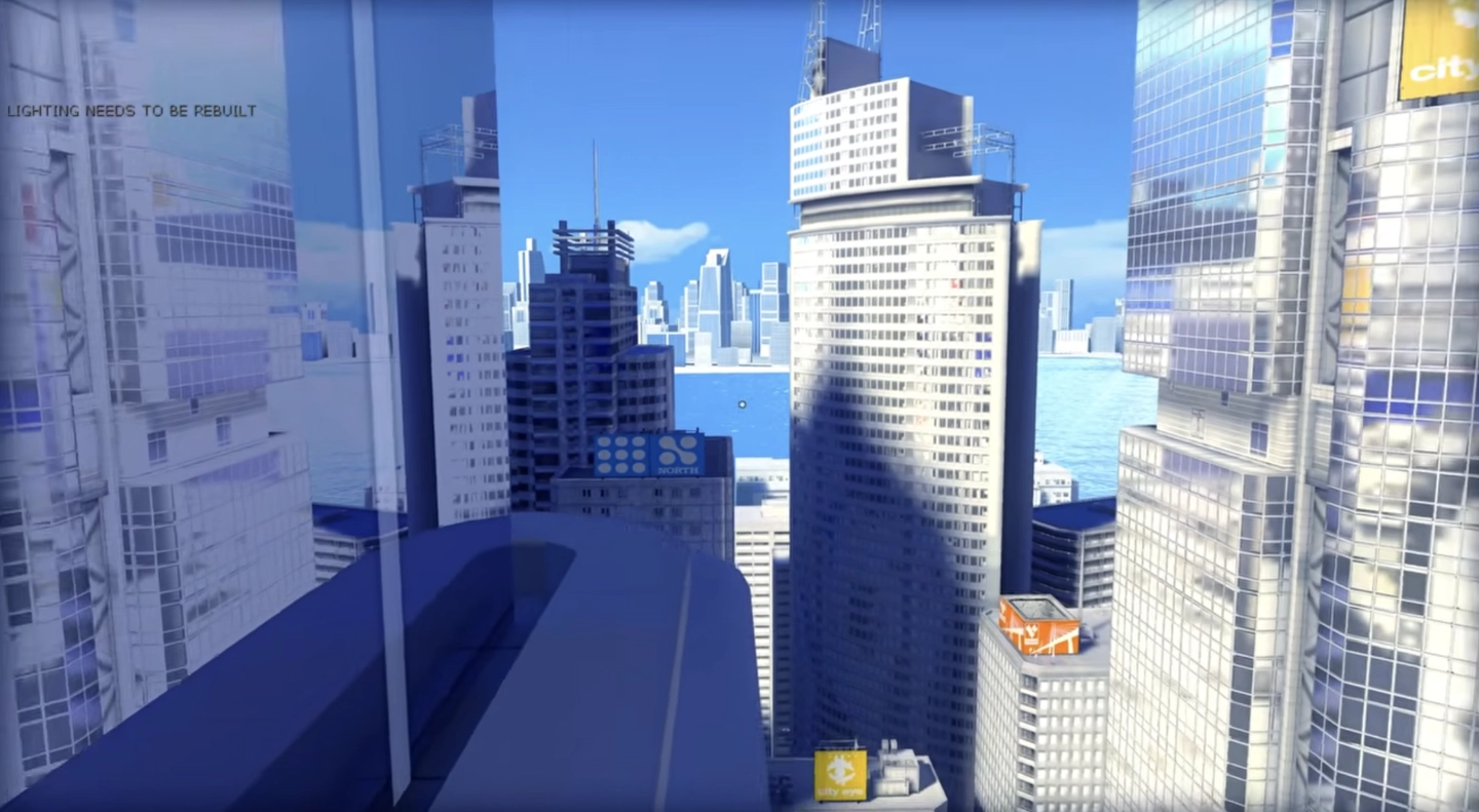 《镜之边缘》原型游戏曝光:提供独特主角开场白、战斗更暴力