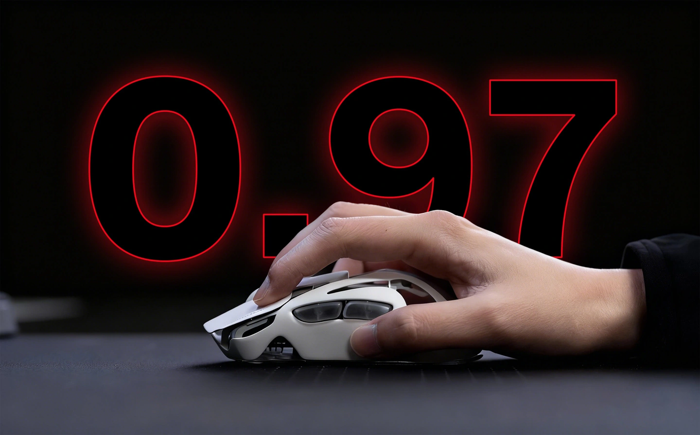 怒喵 AM Infinity .97 鼠标上市:针对亚洲人手型微调 3%,1280 元起