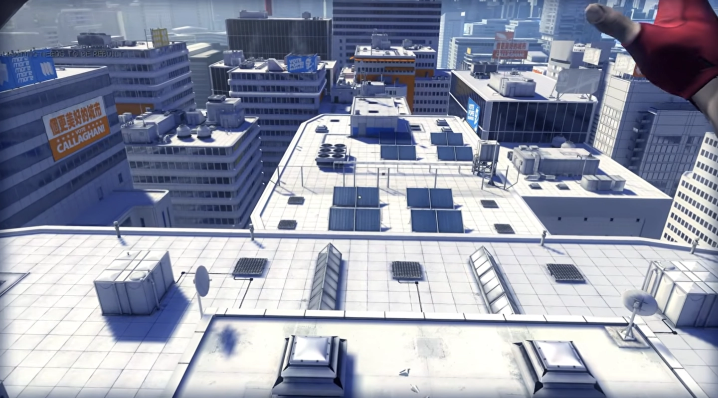 《镜之边缘》原型游戏曝光:提供独特主角开场白、战斗更暴力