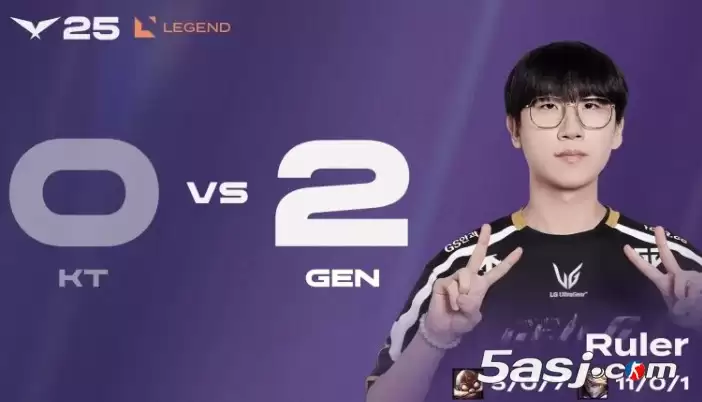 GEN2比0战胜KT,赛后KIM监督和Ruler选手接受媒体群访 GEN2比0战胜KT,赛后KIM监督和Ruler选手接受媒体群访
