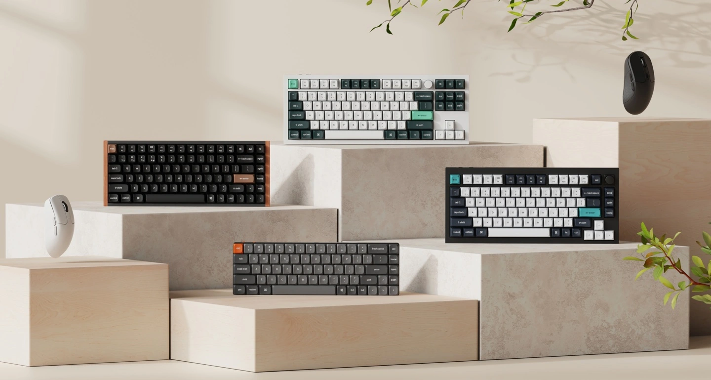 Keychron 渴创公开外设硬件设计,允许个人和非商业用途使用