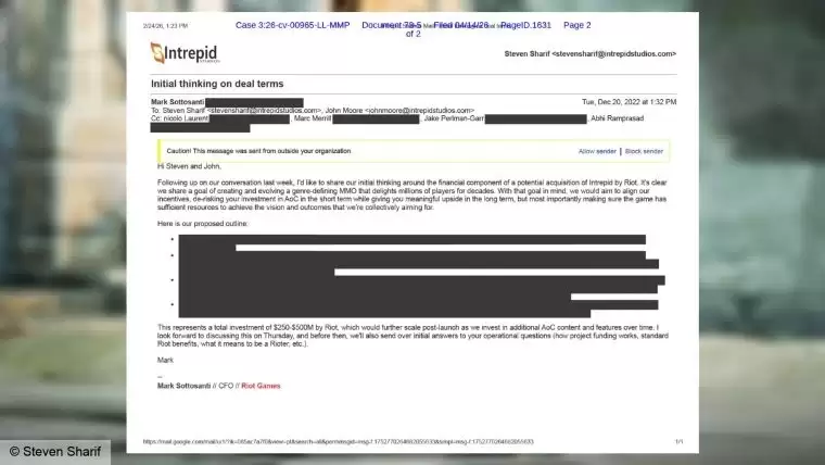 停服MMO《灰烬创世纪》负责人曝已拒绝拳头2.5亿美元收购提议