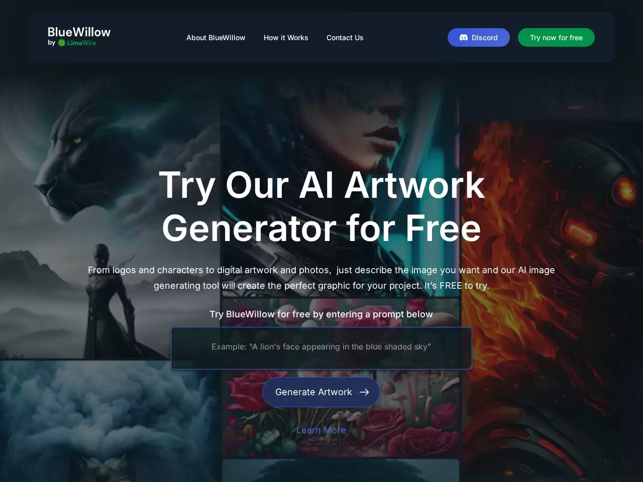 BlueWillow-BlueWillow是一款人工智能工具