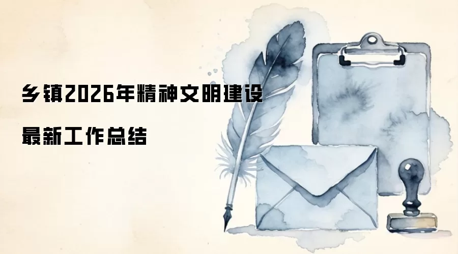 乡镇2026年精神文明建设最新工作总结