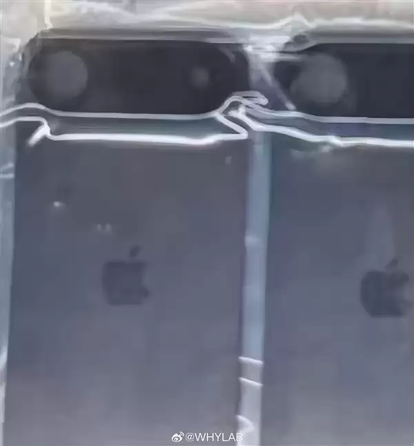 六年首次设计大换代！iPhone 17系列背板实拍图曝光：横向后摄