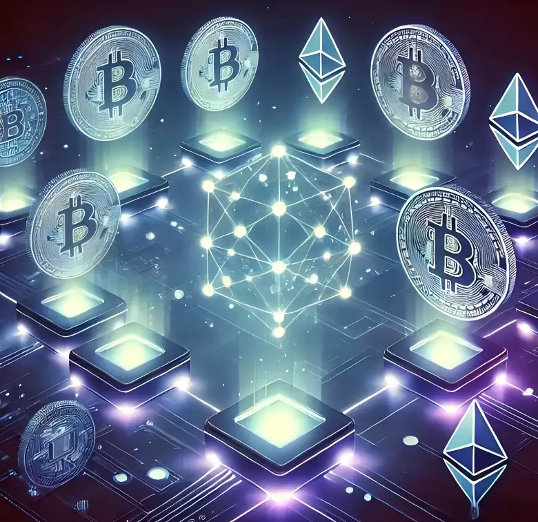 DApp生态与代币价值关系示意图