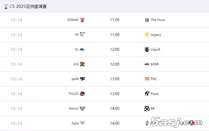 2025年CAC 10月14日上海开战!100万美金奖金池引爆CS2圈,Liquid/FaZe新阵容首秀,TYLOO主场争冠! 2025年CAC 10月14日上海开战!100万美金奖金池引爆CS2圈,Liquid/FaZe新阵容首秀,TYLOO主场争冠!