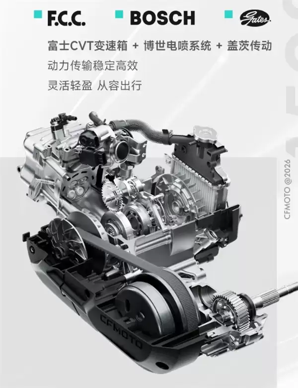 开卷本田雅马哈!春风运动平踏摩托150SC-F上市:11580元起
