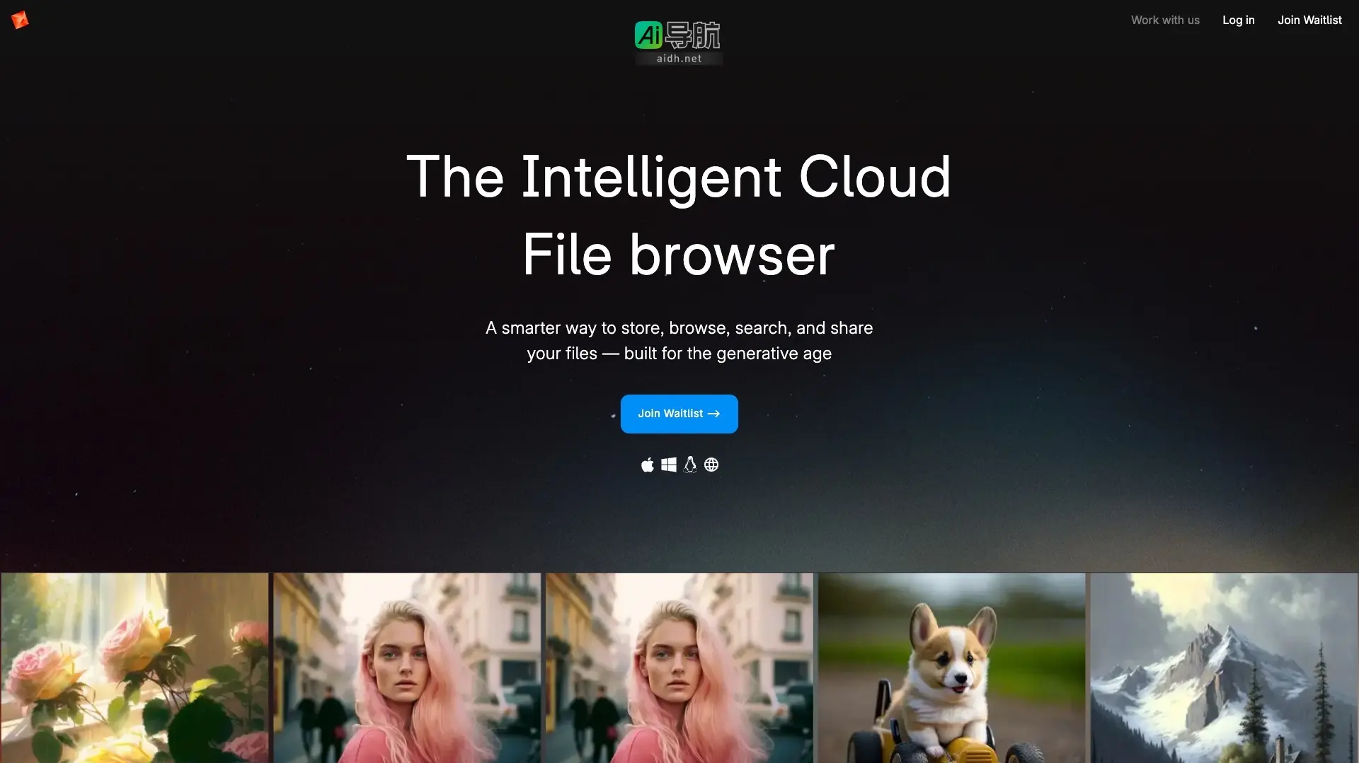 Poly 是一个智能文件系统，通过AI帮助用户高效存储、浏览和分享数字创作