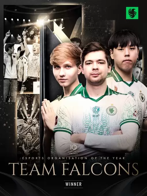 2025年电竞大奖公布：ZywOo荣膺年度电竞选手，Vitality与Falcons包揽战队俱乐部双奖