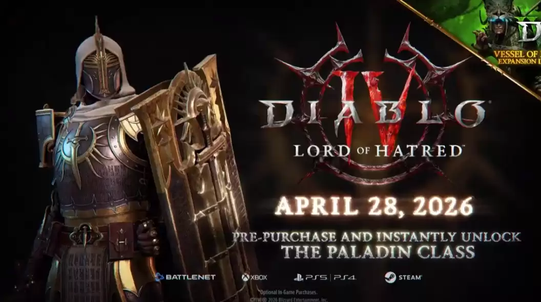 《暗黑破坏神4：憎恨之王》新过场动画曝光：莉莉丝回归！