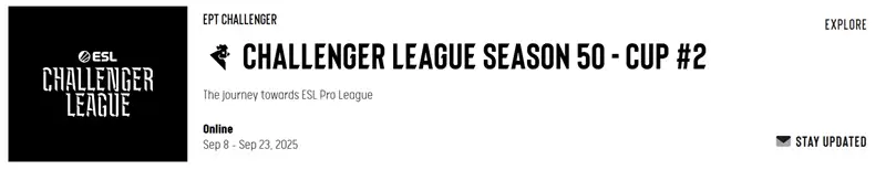 ESL挑战者联赛S50首轮战报：五大战队锁定总决赛！谁能问鼎EPL S23门票？
