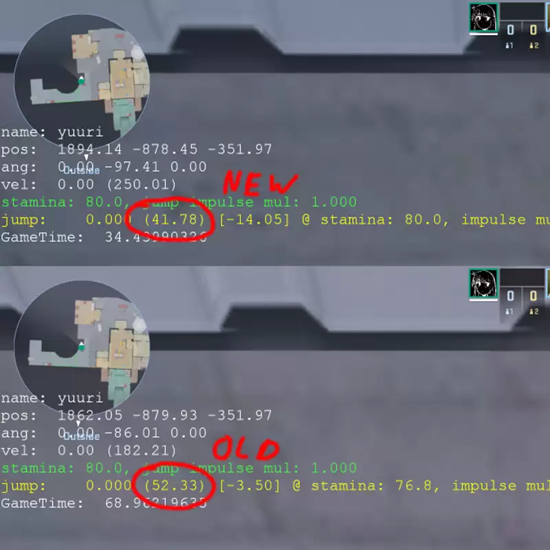 CS2跳跃机制暗改实锤!高度暴跌12码,经典身法操作已成历史? CS2跳跃机制暗改实锤!高度暴跌12码,经典身法操作已成历史?