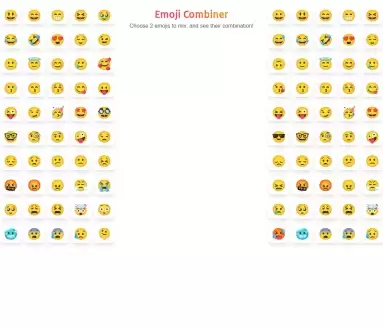 Emoji Combiner
