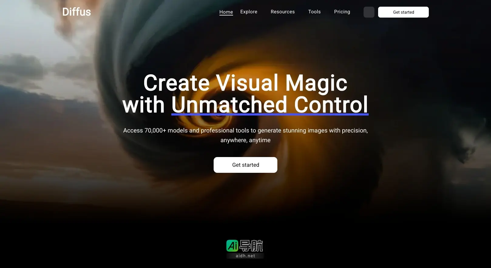 Diffus 提供强大的在线AI图像生成工具，助力创作者实现无限创意