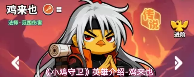 《小鸡守卫》英雄介绍-鸡来也