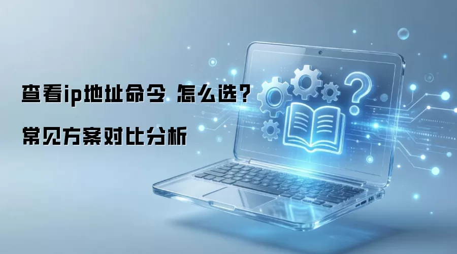 查看ip地址命令 怎么选？常见方案对比分析