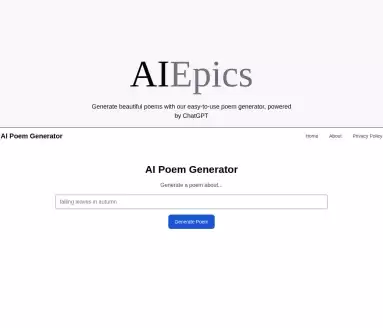 AI Poem Generator