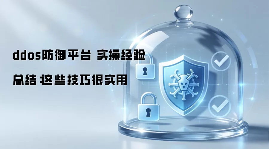 ddos防御平台 实操经验总结：这些技巧很实用
