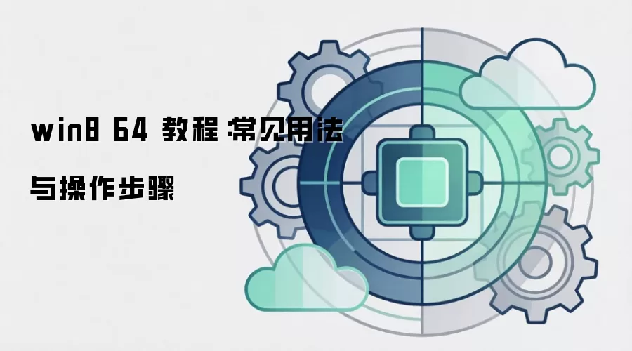 win8 64 教程：常见用法与操作步骤