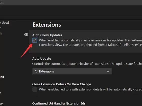 VSCode手动更新与自动更新怎么设置
