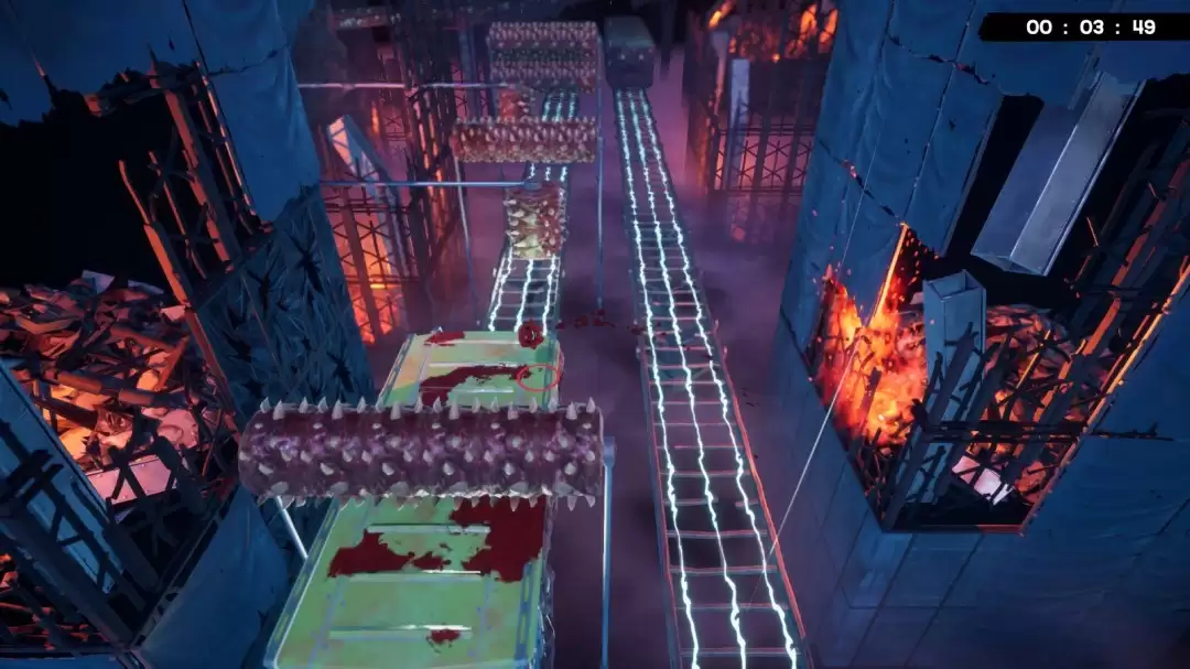 《超级肉肉男孩3D》第五章秘密关卡攻略